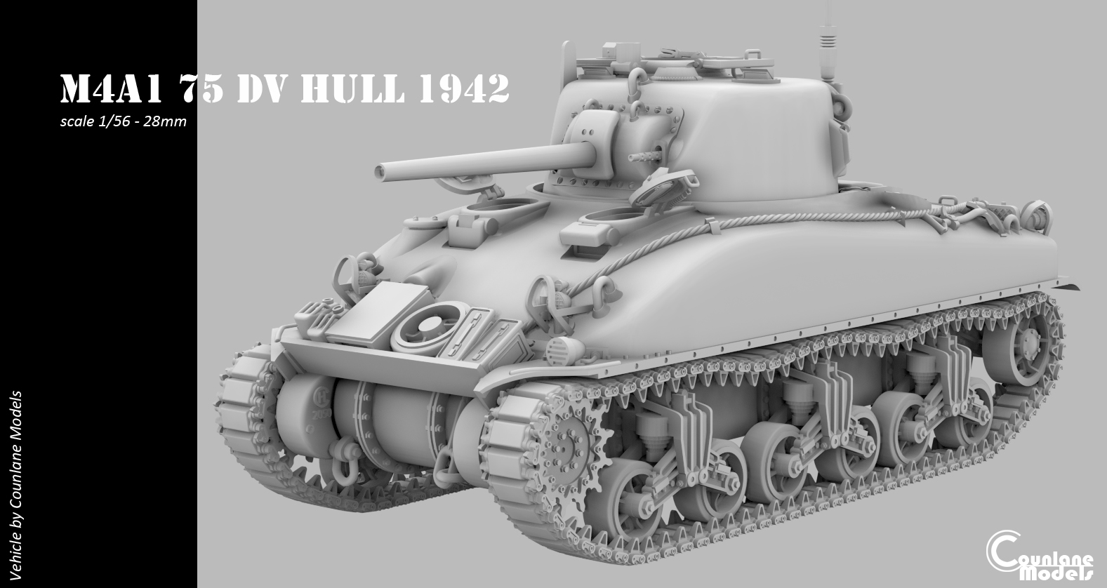M4A1 Sherman DV Hull 1942